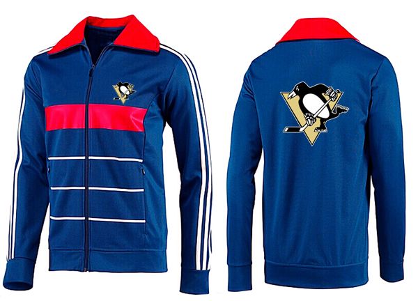 Pittsburgh Penguins Blue Red NHL Jacket