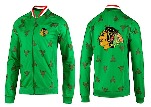 Chicago Blackhawks Green NHL Jacket