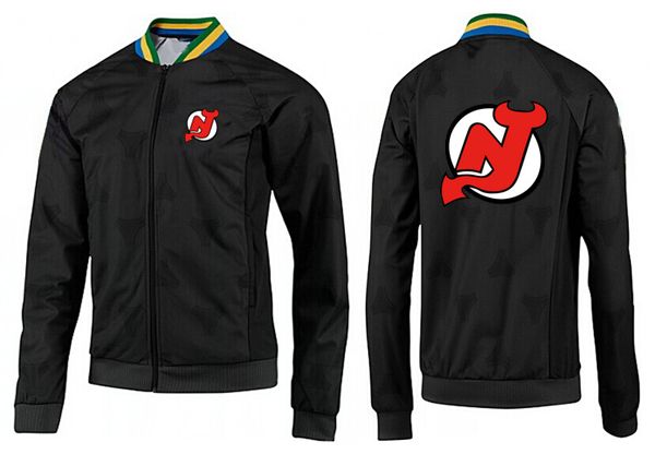 New Jersey Devils All Black NHL Jacket