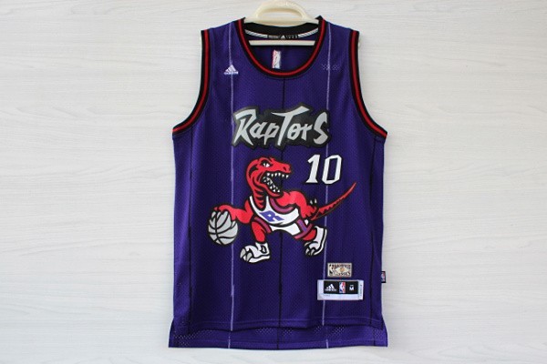 NBA Toronto Raptors #10 DeRozan Purple New Jersey