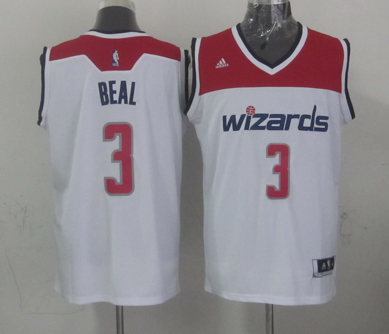 NBA Washington Wizards #3 Beal White New Jersey