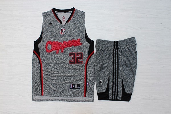 NBA Los Angeles Clippers #32 Griffin Black Fashion Jersey Suit