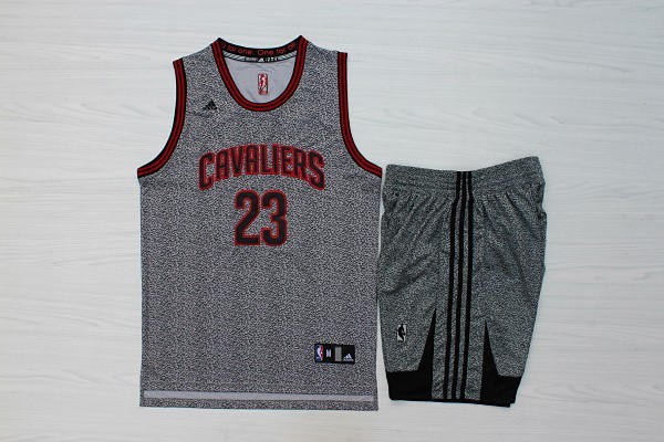 NBA Cleveland Cavaliers #23 James Black Jersey Suit