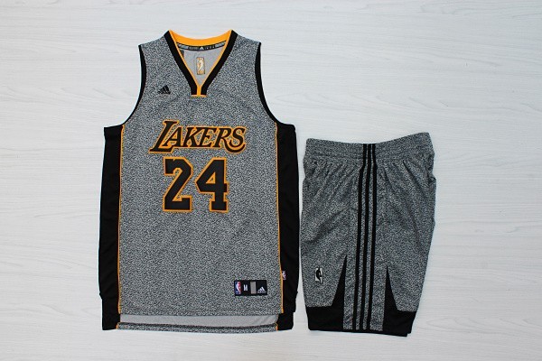 NBA Los Angeles Lakers #24 Kobe Black Fashion Jersey Suit
