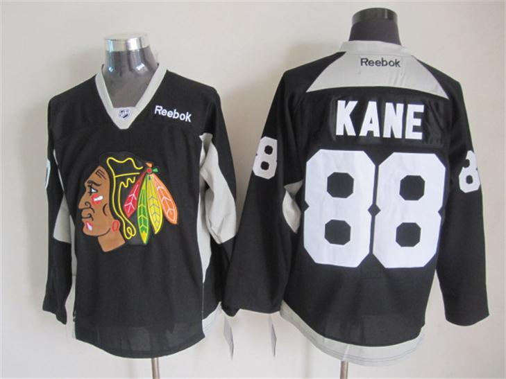 NHL Chicago Blackhawks #88 Kane Black Jersey