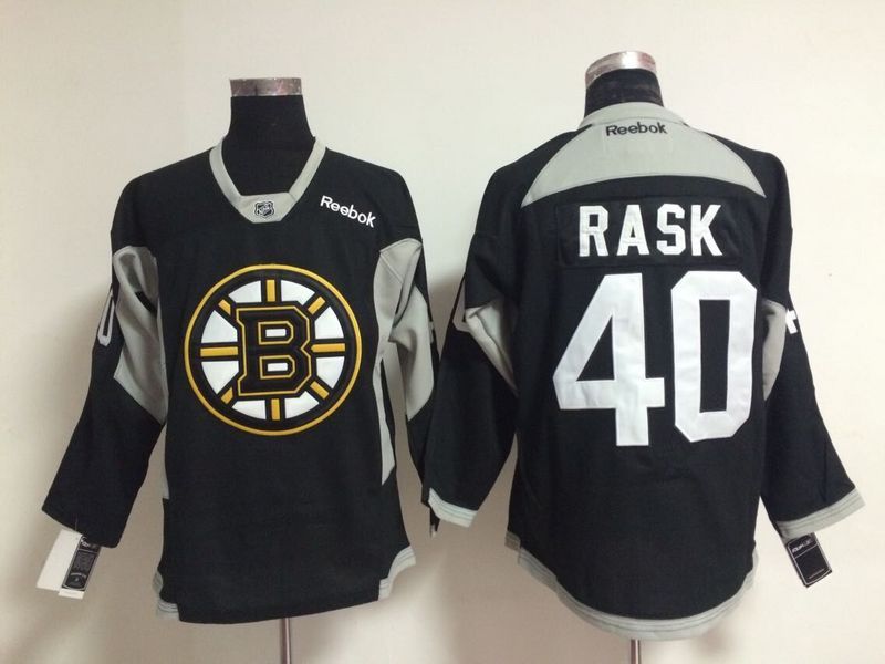 NHL Boston Bruins #40 Rask Black 2015 Jersey