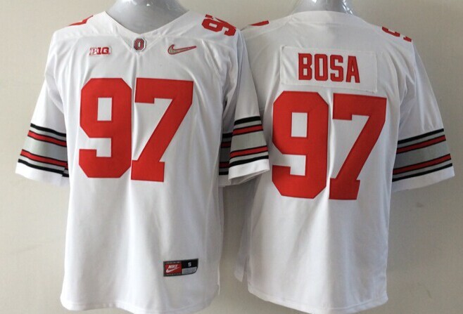Ohio State Buckeyes #97 Joey Bosa White Limited Stitched NCAA Jersey
