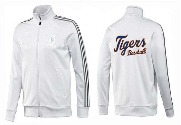 MLB Detroit Tigers All White Jacket