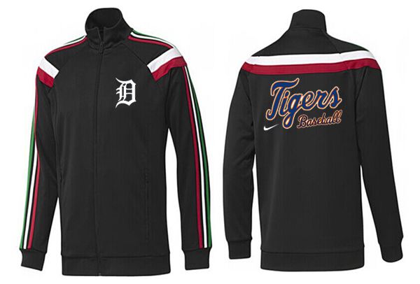 MLB Detroit Tigers All Black Jacket 3