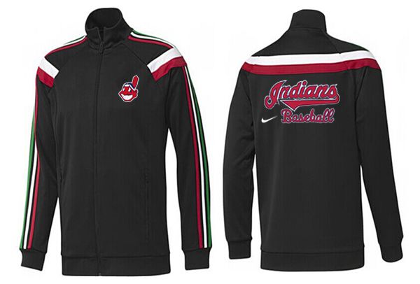 MLB Cleveland Indians Black Color Jacket 1