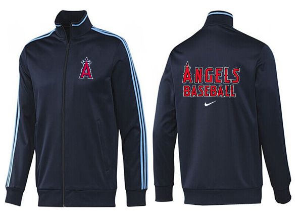 MLB Los Angeles Angels All Black Jacket
