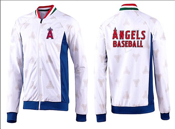 MLB Los Angeles Angels White Blue  Jacket