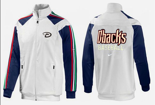 MLB Arizona Diamondbacks White D.Blue  Jacket