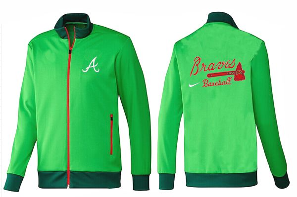 MLB Atlanta Braves All Green Jacket