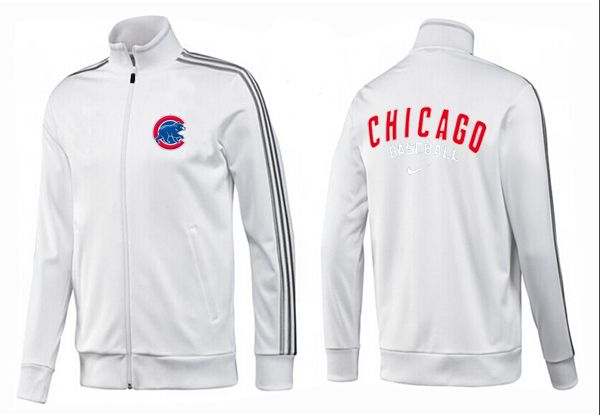 MLB Chicago Cubs All White Jacket