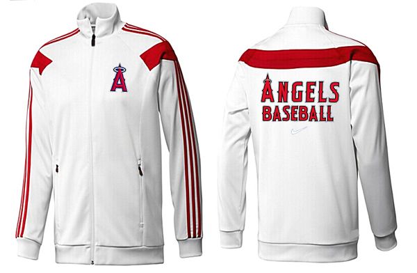 MLB Los Angeles Angels White Red Jacket