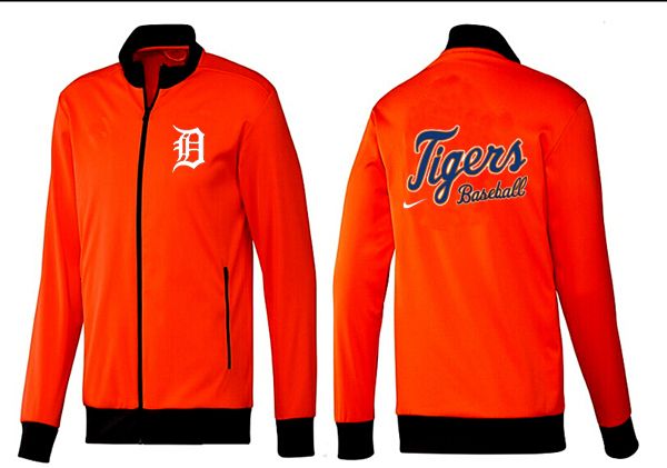 MLB Detroit Tigers Red Black Jacket