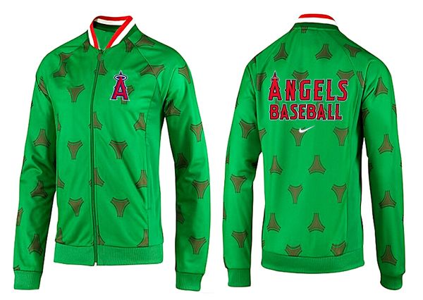 MLB Los Angeles Angels All Green  Jacket