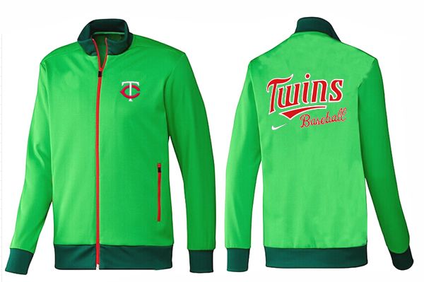 MLB Minnesota Twins All Green Color Jacket