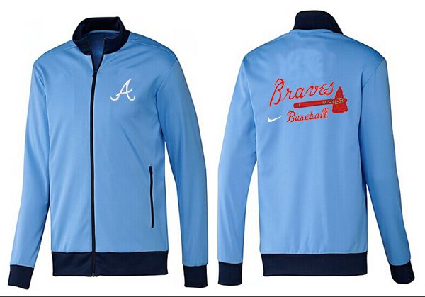 MLB Atlanta Braves Blue Black Jacket