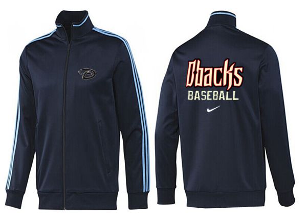 MLB Arizona Diamondbacks All Black Color  Jacket