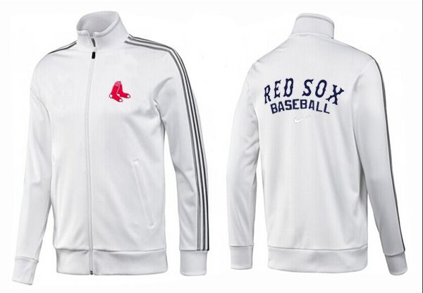 MLB Boston Red Sox All White Jacket