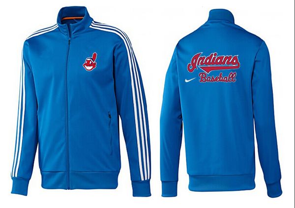 MLB Cleveland Indians All Blue Jacket 2