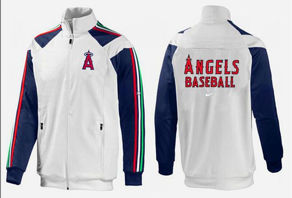 MLB Los Angeles Angels White D.Blue Jacket