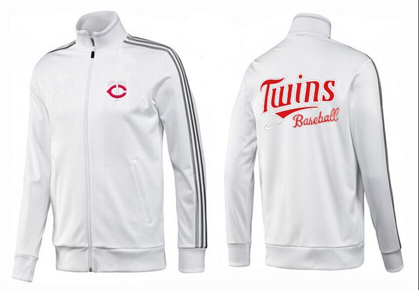 MLB Minnesota Twins All White Color Jacket