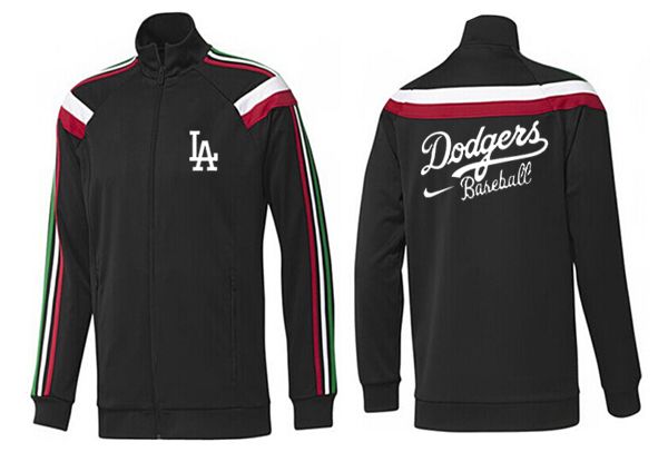 MLB Los Angeles Dodgers Black Red Jacket