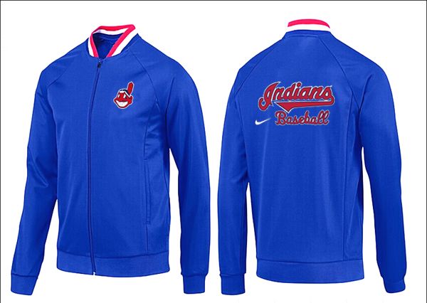 MLB Cleveland Indians Blue Color Jacket