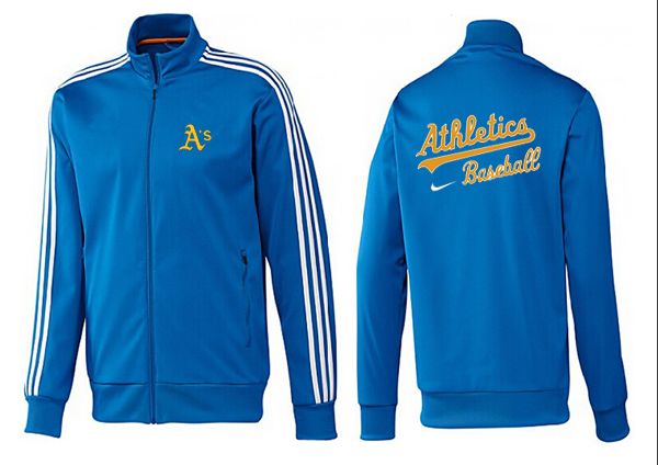 MLB Oakland Athletics All Blue Color Jacket