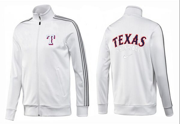 MLB Texas Rangers All White Jacket