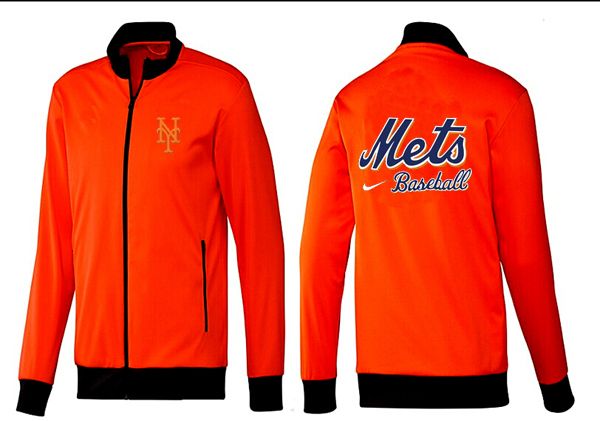 MLB New York Mets Red Black Jacket