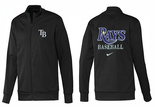 MLB Tampa Bay Rays All Black Color Jacket