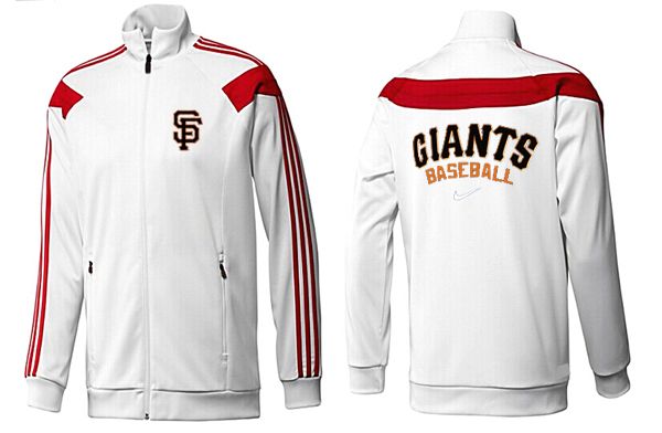 MLB San Francisco Giants White Red  Jacket