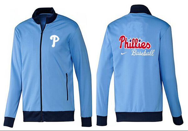 MLB Philadelphia Phillies Light Blue Jacket