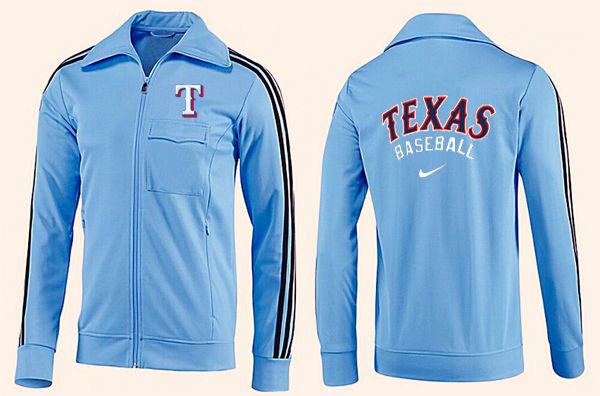 MLB Texas Rangers Light Blue Jacket