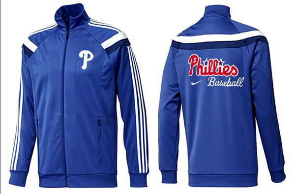 MLB Philadelphia Phillies All Blue Jacket 2
