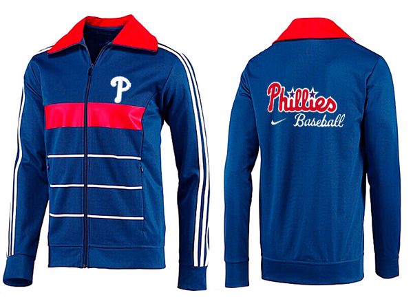 MLB Philadelphia Phillies Blue Red Jacket