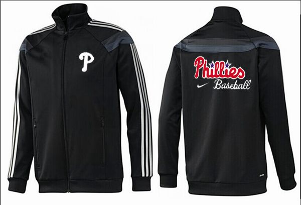 MLB Philadelphia Phillies All Black Jacket