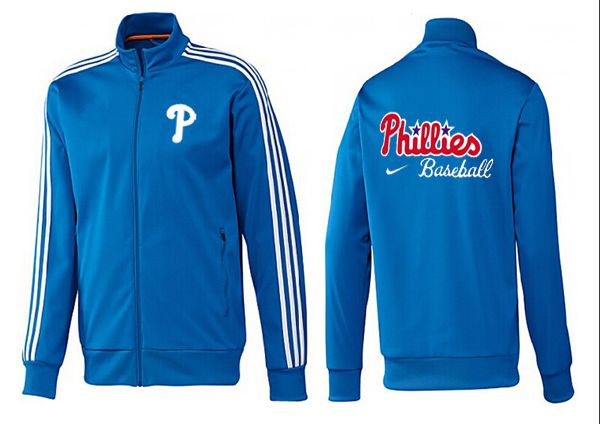 MLB Philadelphia Phillies Light Blue Jacket 1