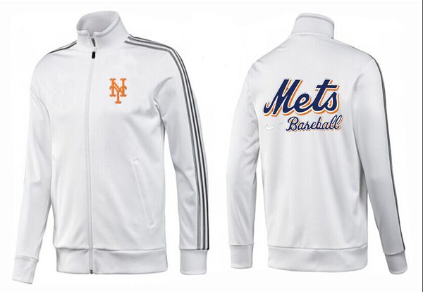 MLB New York Mets All White Jacket