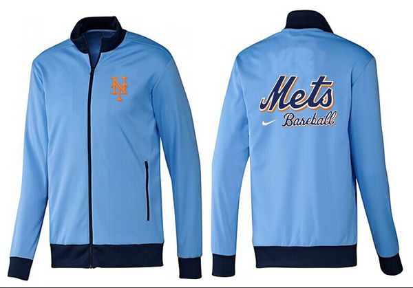 MLB New York Mets Blue Black Jacket