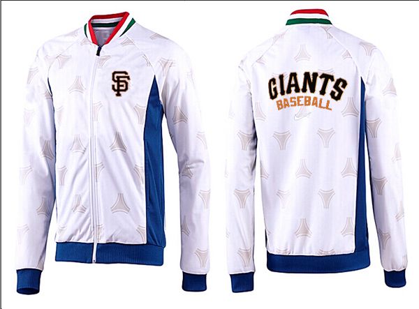 MLB San Francisco Giants White Blue Color  Jacket