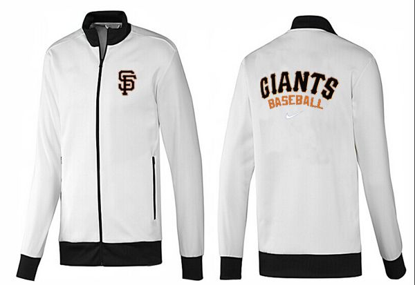 MLB San Francisco Giants White Black Jacket