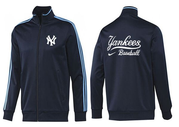 MLB New York Yankees All Black Jacket 2