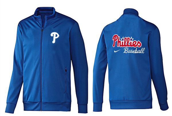 MLB Philadelphia Phillies Blue Color Jacket