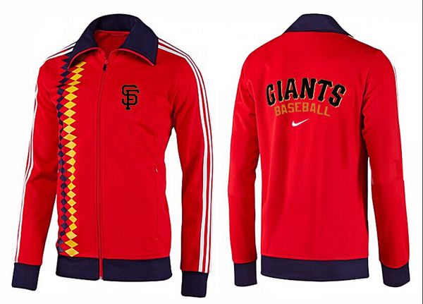 MLB San Francisco Giants Red Black Jacket