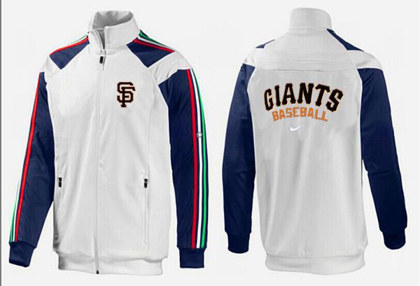 MLB San Francisco Giants White Blue Jacket